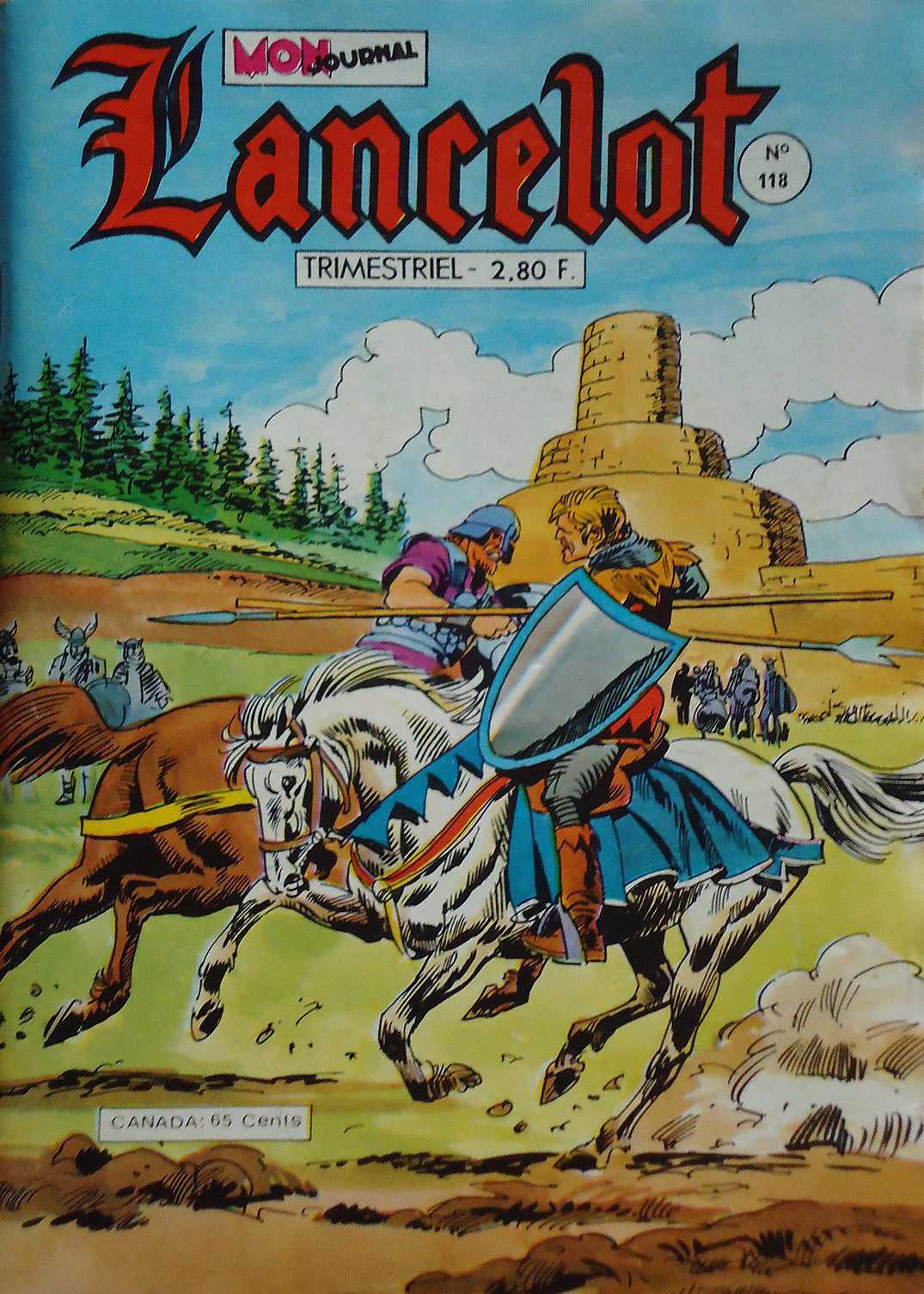 Scan de la Couverture Lancelot n 118